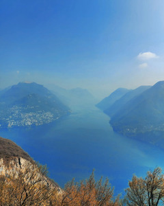 Lago de Lugano Switzerland 
