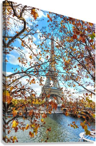Paris in Autumn Canvas Print